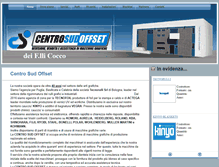 Tablet Screenshot of centrosudoffset.it
